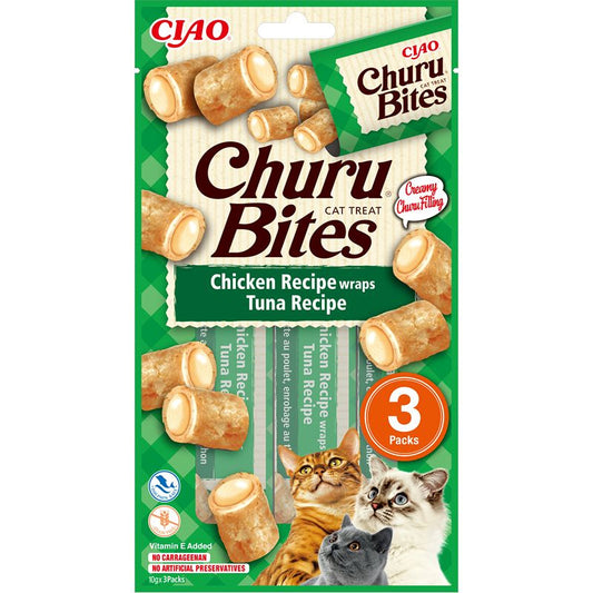 Churu Cat Bites Receta De Atún Display 12X30Gr