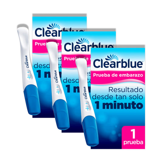 Pack 3 Clearblue Plus Test De Embarazo Analógico, 3 Pruebas