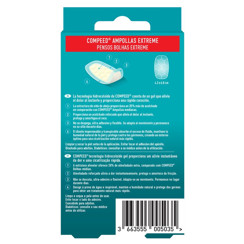 Compeed Extreme Blisters, 10 unidades