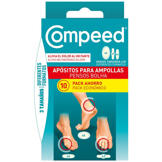 Compeed Blisters Pack Mix, 10 unidades