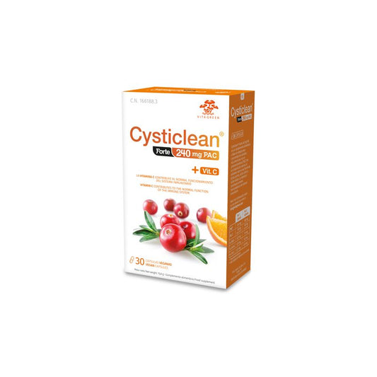 Cysticlean Forte 240Mg, 30 Cápsulas