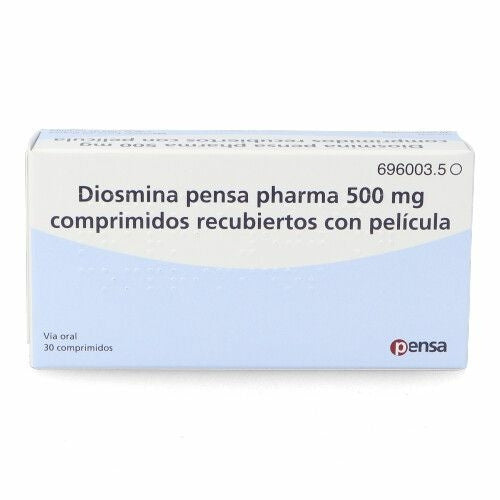 Diosmina Pensa Pharma 500 Mg , 30 comprimidos