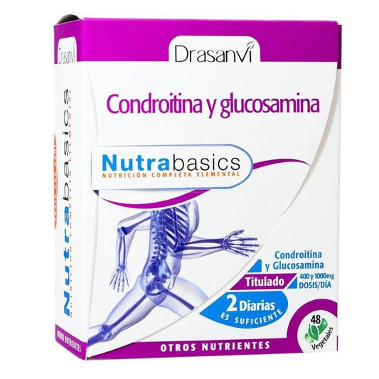 Drasanvi Condroitina+Glucosamina Nutrabasicos , 48 cápsulas