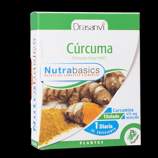 Drasanvi Curcuma Nutrabasicos , 24 cápsulas