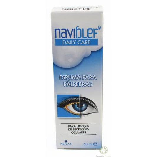 Novax Naviblef Espuma de Cuidado Diário para as Pálpebras, 50 ml