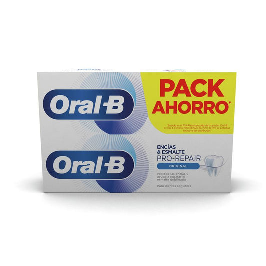 Oral-B Pro-Repair Original Toothpaste Gum & Enamel Pack , 2x75 ml