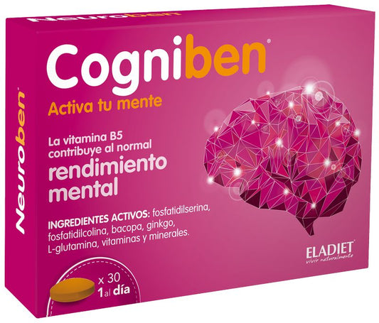 Eladiet Cogniben Plus, 30 Comprimidos      
