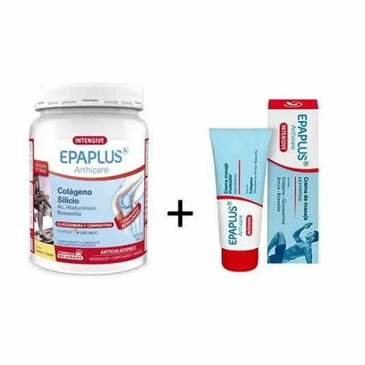 Epaplus  Packs Intensivo Polvo 21 Días + Regalo Crema Masaje Muscular  , 75 ml