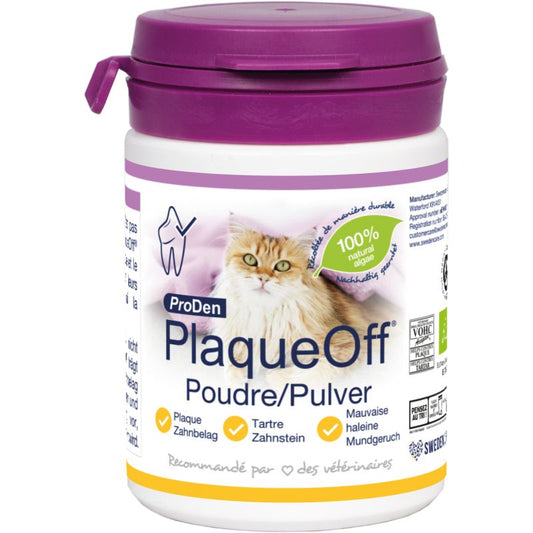 Plaqueoff Cat Powder, 40 g