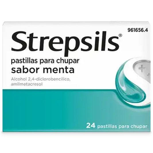 Strepsils Hortelã-pimenta 24 unidades
