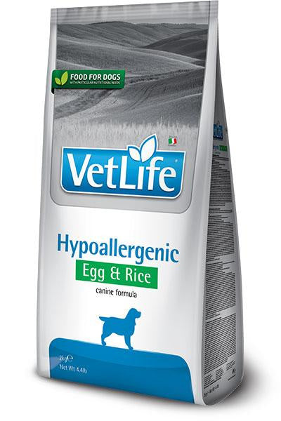 Farmina Vet Life Dog Hypoallergenic Huevo 2Kg, pienso para perros