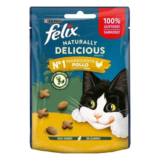 Felix Feline Naturally Delicius Pollo Y Hierbas 8X50Gr