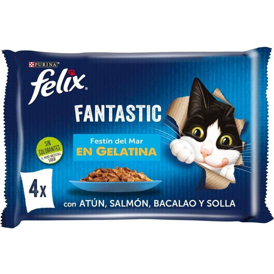 Felix Feline Fantastic Festin Del Mar 12X4X85Gr