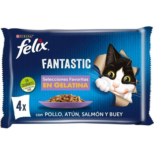 Felix Feline Fantastic Selecciones Favoritas 12X4X85Gr