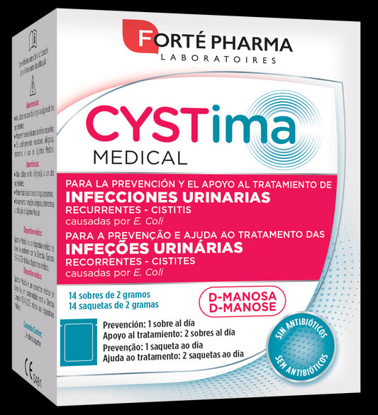 Forté Pharma Cystima Medical, 14 Sobres