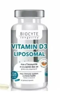 Biocyte Liposomal Vitamin D , 30 cápsulas