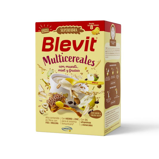 Alimento para bebé Blevit Superfibre Multigrain Muesli , 500 gramas