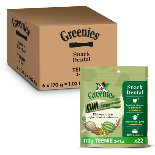 Greenies Dental Teenie Caixa 6X170Gr