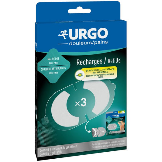 Urgo Electrotherapy Patch Refills , 3 unidades (90 utilizações)