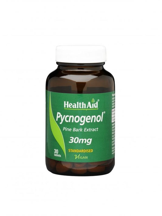 Health Aid Pycnogenol 30 Mg, 30 Comprimidos      