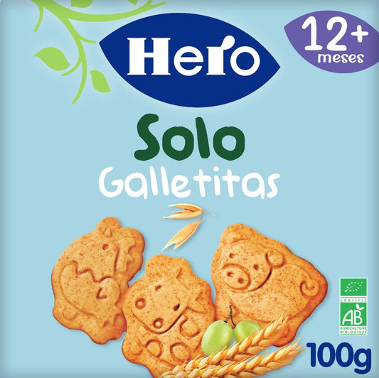 Hero Baby Galleta  Solo Galletitas De Animales 100G