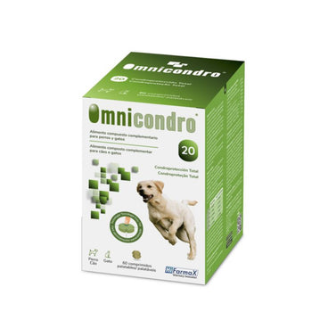 Hifarmax Omnicondro 20 Condroprotector Perros, 60 Comprimidos