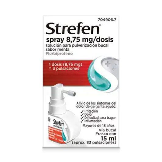 Strefen Spray 8,75 mg por Dose, 15 ml