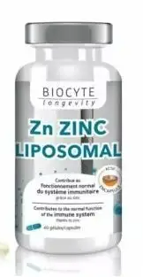 Biocyte Liposomal Zn Zinco , 60 cápsulas