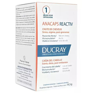 DUCRAY anacaps triactiv 30 cápsulas
