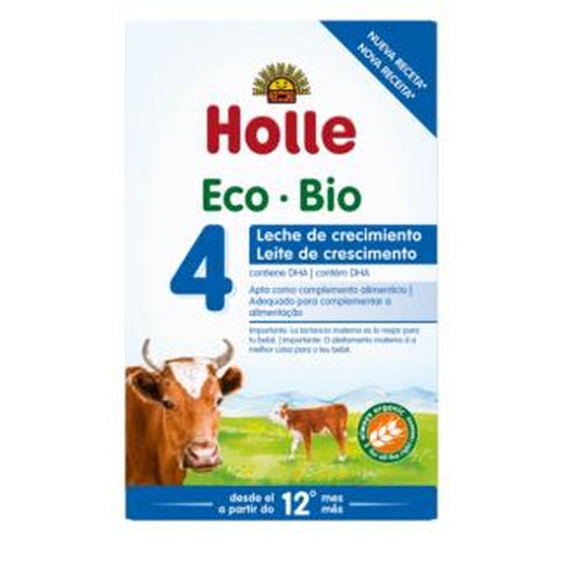 Holle Leche De Crecimiento 4 Vaca 600Gr. Eco 