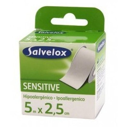 Fita cirúrgica Salvet Sensitive Sensitive - 5 M X 2,5 Cm