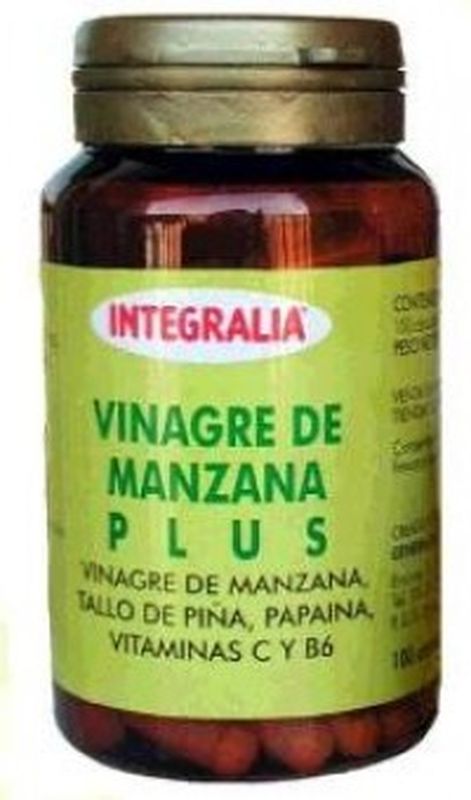 Integralia Vinagre Manzana Plus, 100 Cápsulas      