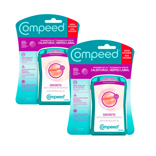2 Pack 2 Compeed Calenturas Patch, 2x15 unidades