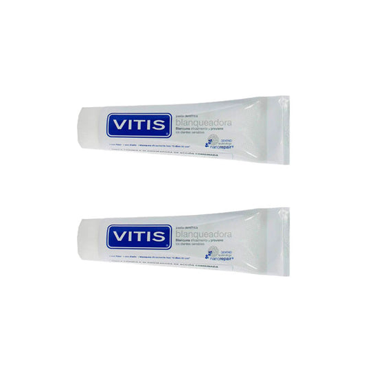VITIS Duplo Pasta de dentes branqueadora 2x150 ml