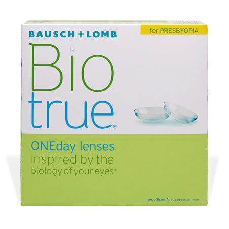 Biotrue Oneday Presbyopia Lenses, 90 unidades - +1.00,8.6,Alta