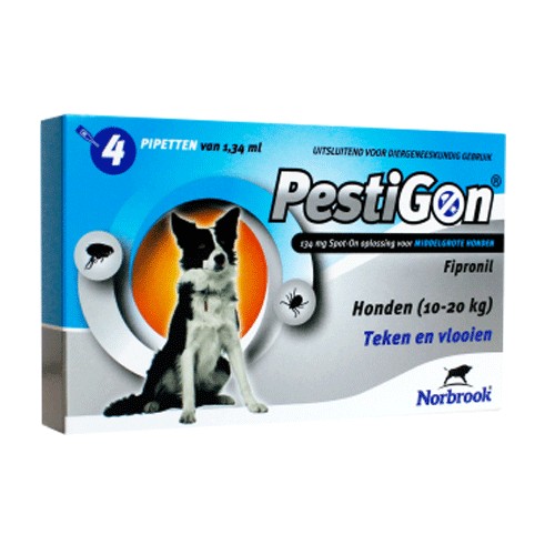 Karizoo Pestigon Perros 10-20 Kg 4 Pipetas