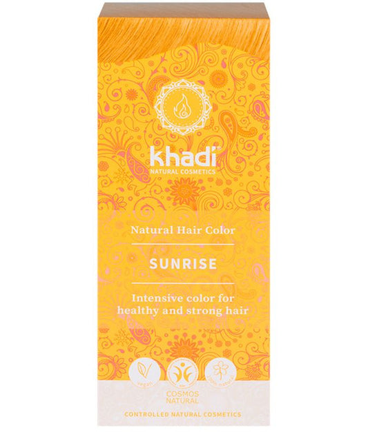 Khadi Herbal Color Rubio Amanecer-Miel (Sunrise), 100 Gr      
