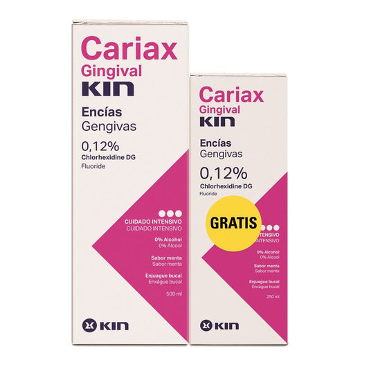 Kin Pack Cariax Gengival Enj 500+250 ml