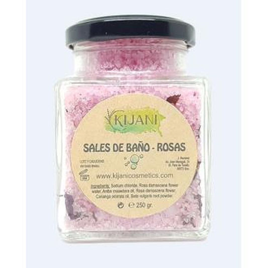 Kijani Sales De Baño Rosas 250Gr. 