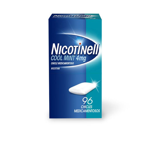 Nicotinell Cool Mint 4 mg 96 Gomas de mascar
