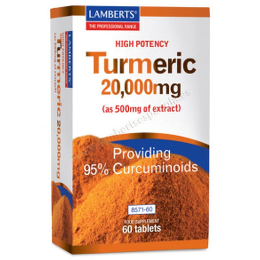 Lamberts Turmeric Curcuma , 60 tabletas   