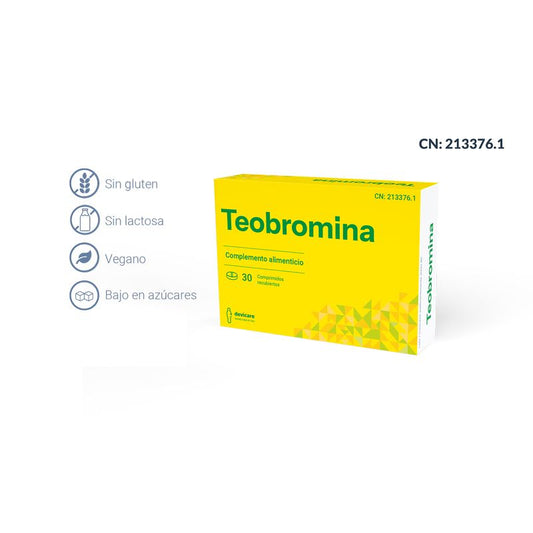 Devicare Theobromine, 30 comprimidos