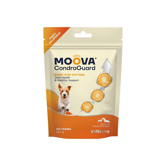 Moova CondroGuard Perros Pequeños y Miniatura 60 chews