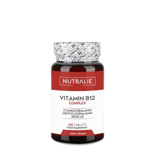 Nutralie Vitamin B12 Complex 2000 Mcg Cansaço , 120 comprimidos