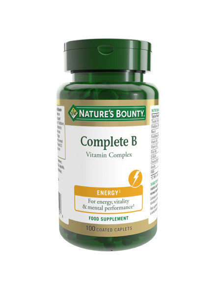 Nature'S Bounty Vitamina B Complex – 100 comprimidos Recubiertos