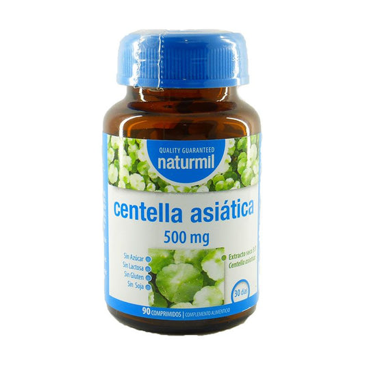 Naturmil Centella Asiatica 500 Mg , 90 comprimidos