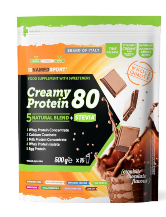 Named Sport Creamy Protein Exquisite Chocolate , 1 bolsa de 500 gr 