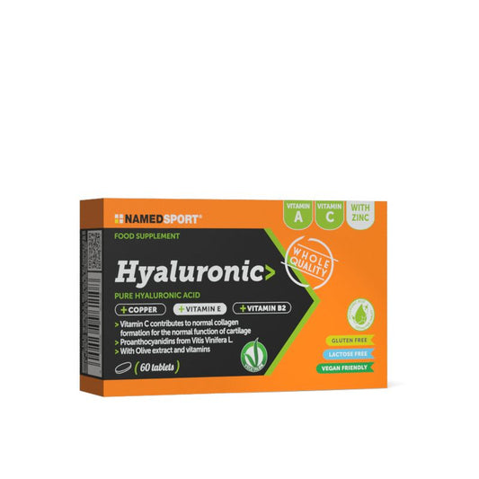 Named Sport Suplemento Hyaluronic , 1 caja de 60 tabletas 
