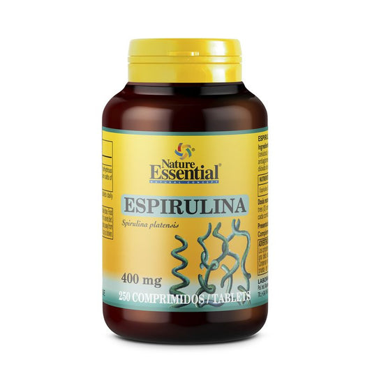 Nature Essential Espirulina , 250 comprimidos