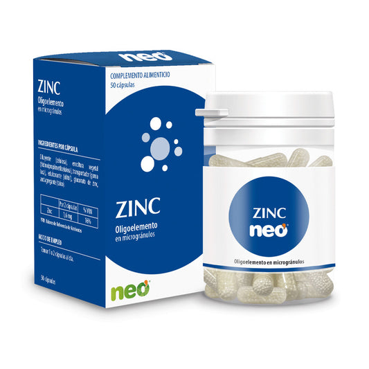 Neo Zinc-Cobre, 50 cápsulas